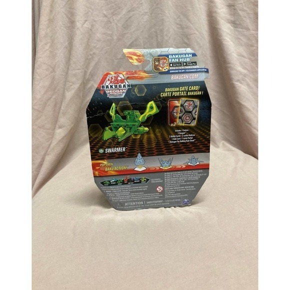 Bakugan Geogan Rising SWARMER Viloch Combiner #7 New In Box - Picture 2 of 3